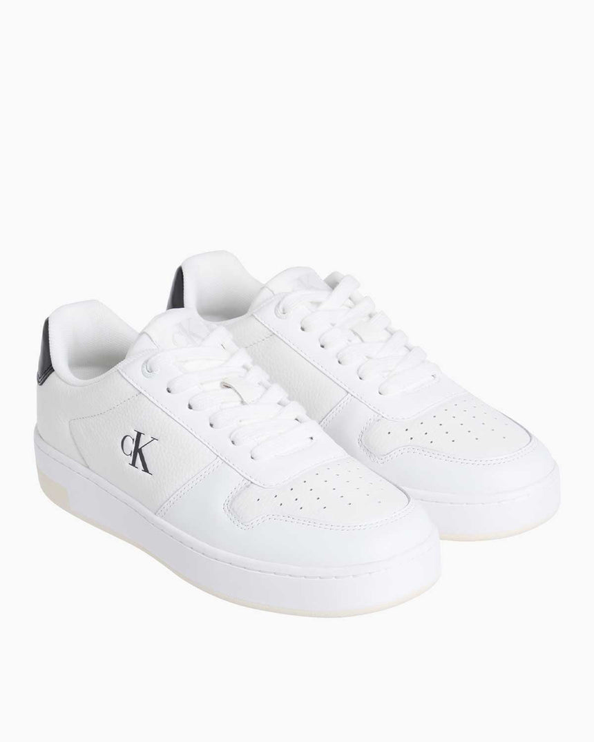 Calvin Klein Basket Cupsole Low Top Sneaker Bright White/Black
