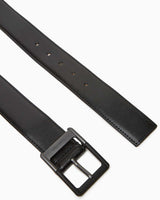 Calvin Klein Klasik Tokalı 38mm Erkek Kemer Black/Black & Matte Gunmetal