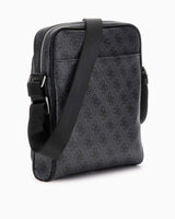 Guess Milano Top Monogram Çapraz Askılı Çanta Black