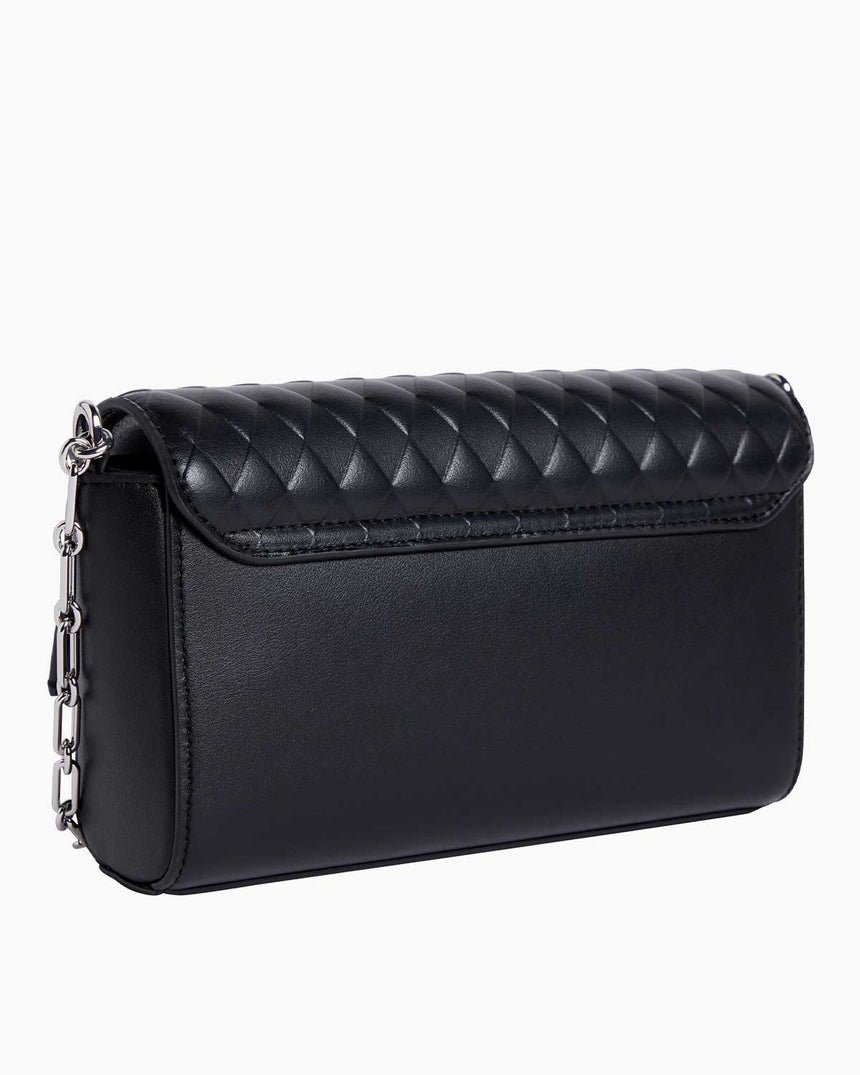 Calvin Klein Quilt Chain Mini Çapraz Askılı Çanta CK Black