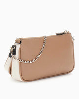 Guess Bramina Noelle II İki Torbalı Kadın Çapraz Askılı Çanta Tan Multi