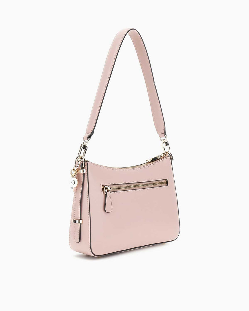 Guess Daryna Top Zip Logolu Omuz Çantası Rose