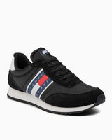 Tommy Hilfiger Runner Casual Low Top Sneakers Black