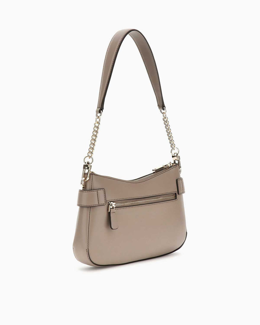 Guess Lorelei Zincir Detaylı Omuz Çantası Dark Taupe