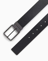 Calvin Klein Adj Rev Belt Kemer Ck Black Pebble/Dk Brown Pebble