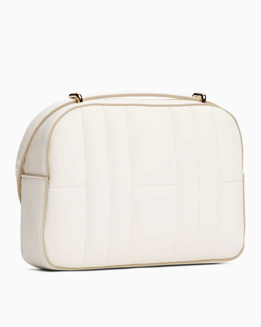 Tommy Hilfiger Feminen Kadın Çıkartılabilir Askılı Kamera Çantası Ivory Petal