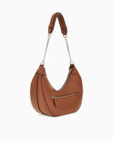 Guess Silvye Bucket Zincir Detaylı Omız Çantası Cognac