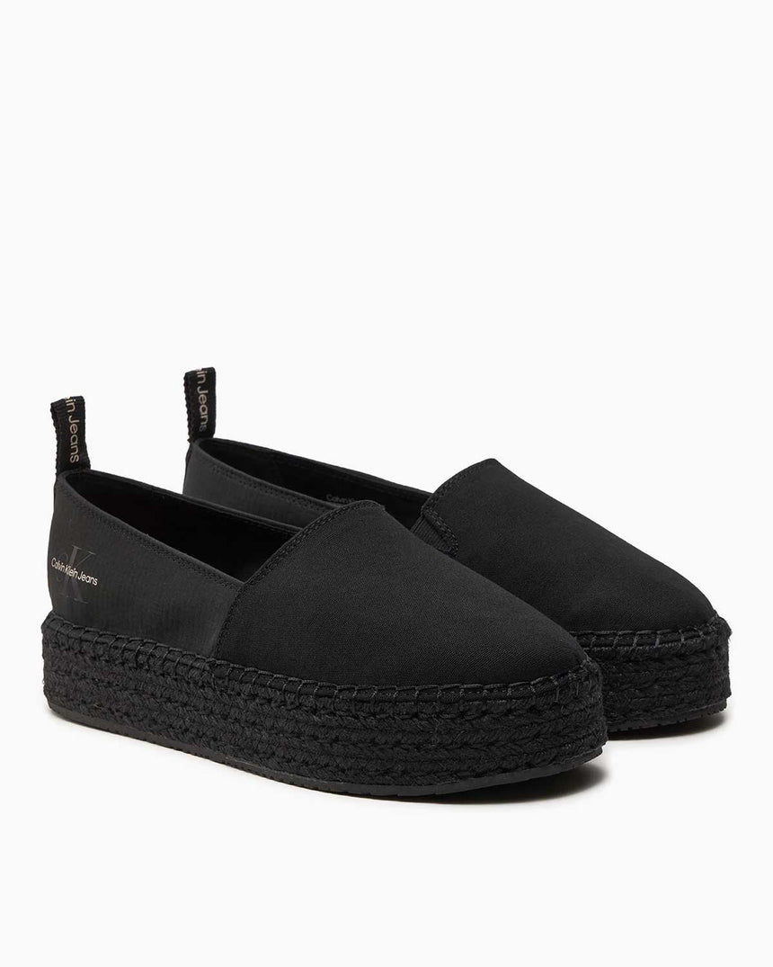 Calvin Klein Platform Espadrilles Ayakkabı Black