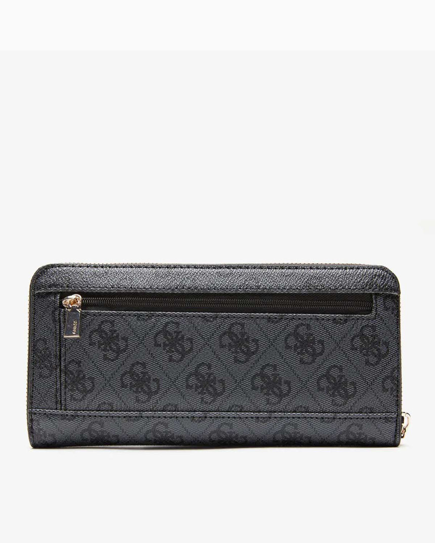 Guess Laurel Slg Large Kadın Cüzdanı Coal Logo
