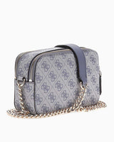 Guess Anadela Noelle II Kadın Çapraz Askılı Kamera Çantası Slate Logo