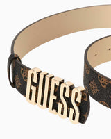 Guess Eveluna Monogram Kemer Mocha Logo