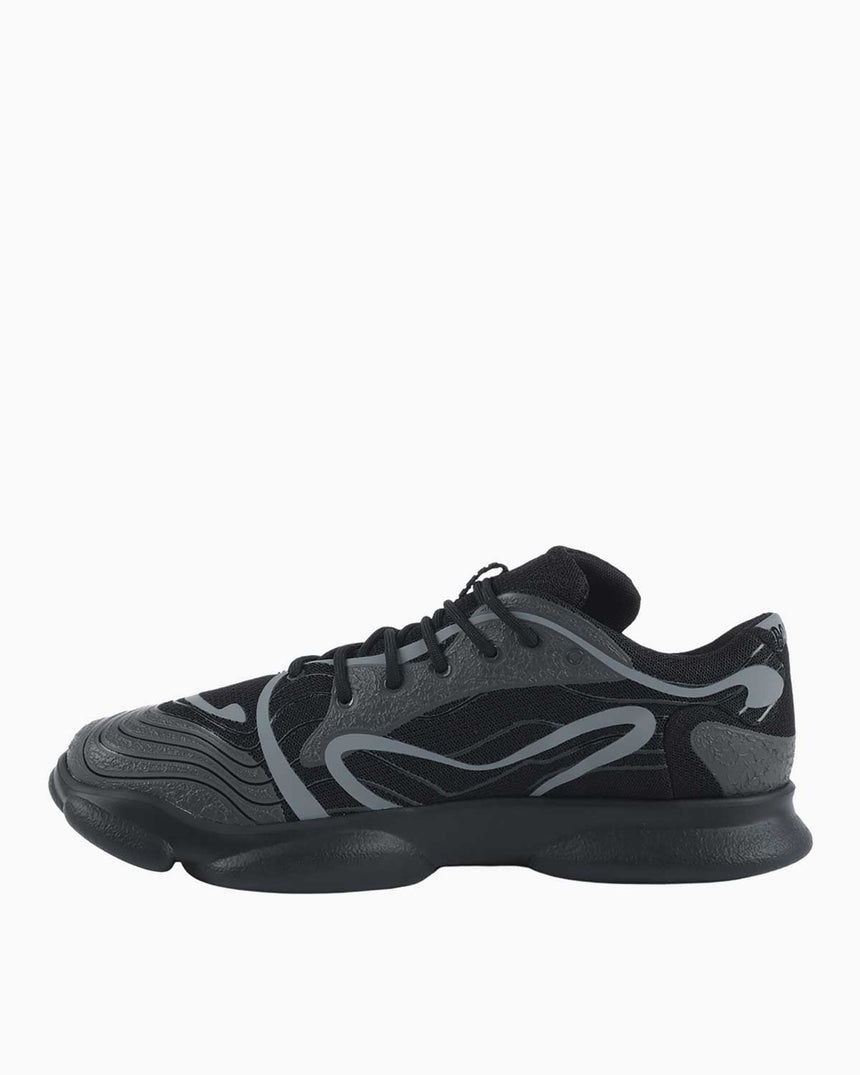 Camper Karst Bağcıklı Sneaker Siyah