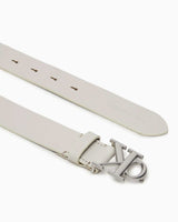 Calvin Klein Round Mono Plaque Belts Kemer Beige