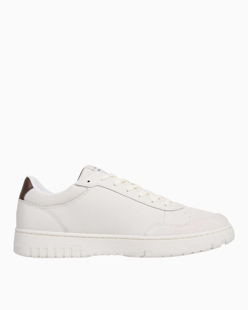 Tommy Hilfiger Basket Core Logolu Sneaker Alabaster