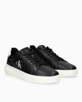 Calvin Klein Malmo Kısa Kalın Taban Mono Logo Erkek Sneaker Black/Bright White