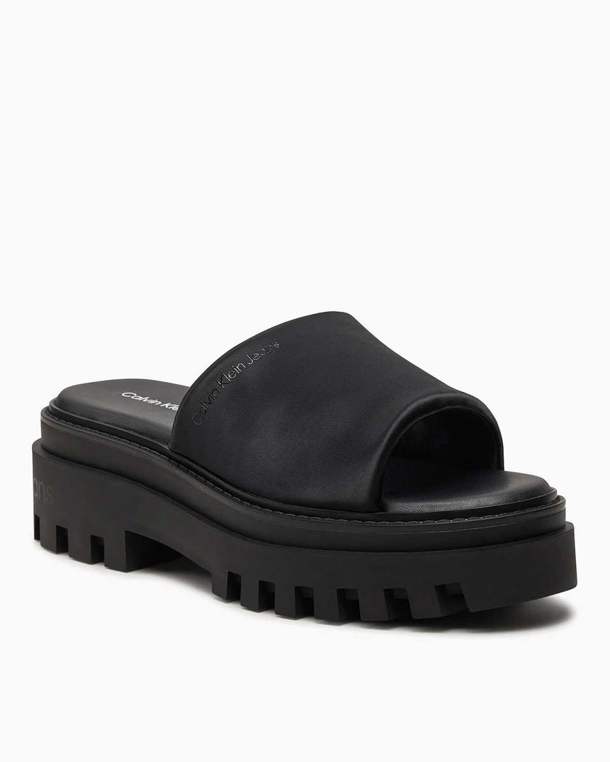 Calvin Klein Toothy Combat Sandal In Dc Kadın Sandalet Triple Black