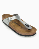 Birkenstock Gizeh Bf Parmak Arası Kadın Terlik Gümüş