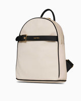 Nautica Kemer Detaylı Sırt Çantası Bej - Siyah