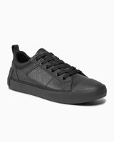Calvin Klein Vulcanized Lace Up Sneakers Triple Black