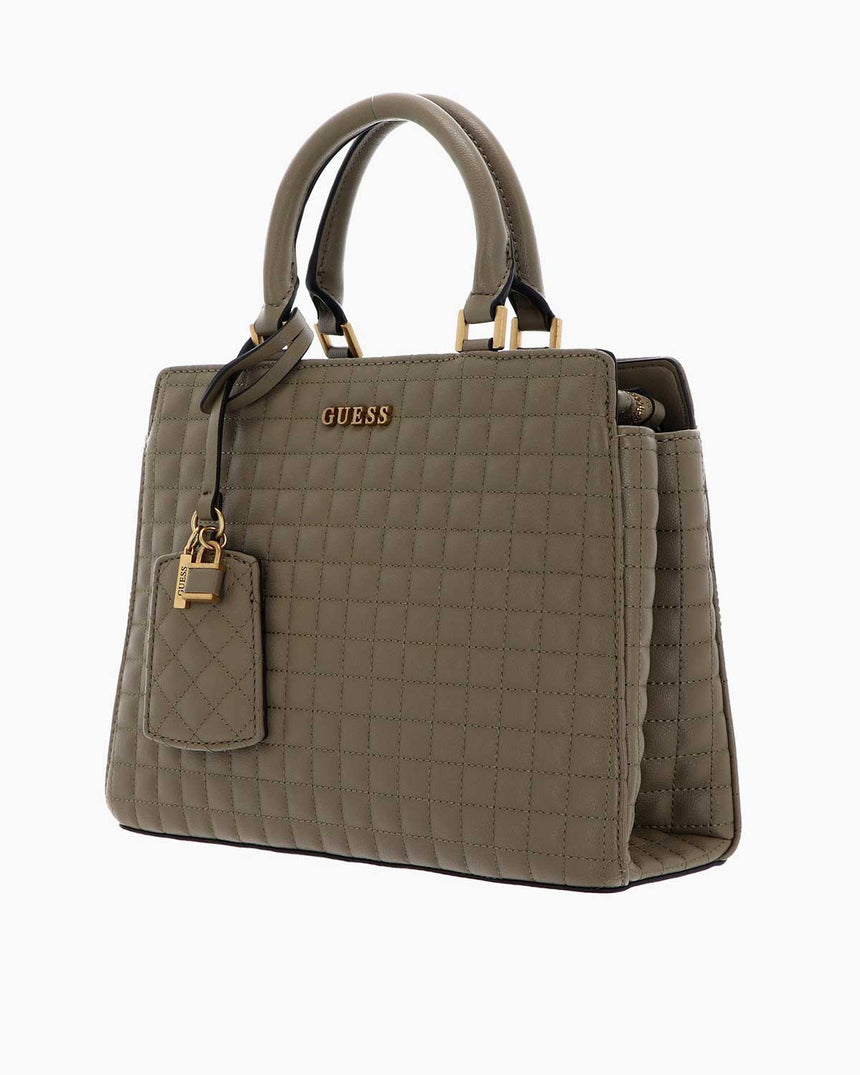 Guess Tia Luxury Satchel El Çantası Sage