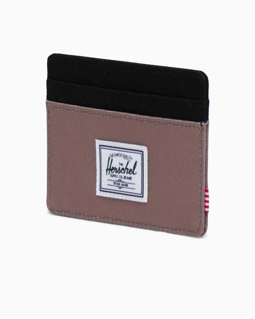 Herschel Charlie Cardholder Kartlık Taupe Gray/Black