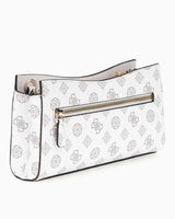 Guess Dorys Logo Desenli Çapraz Askılı Çanta White Logo