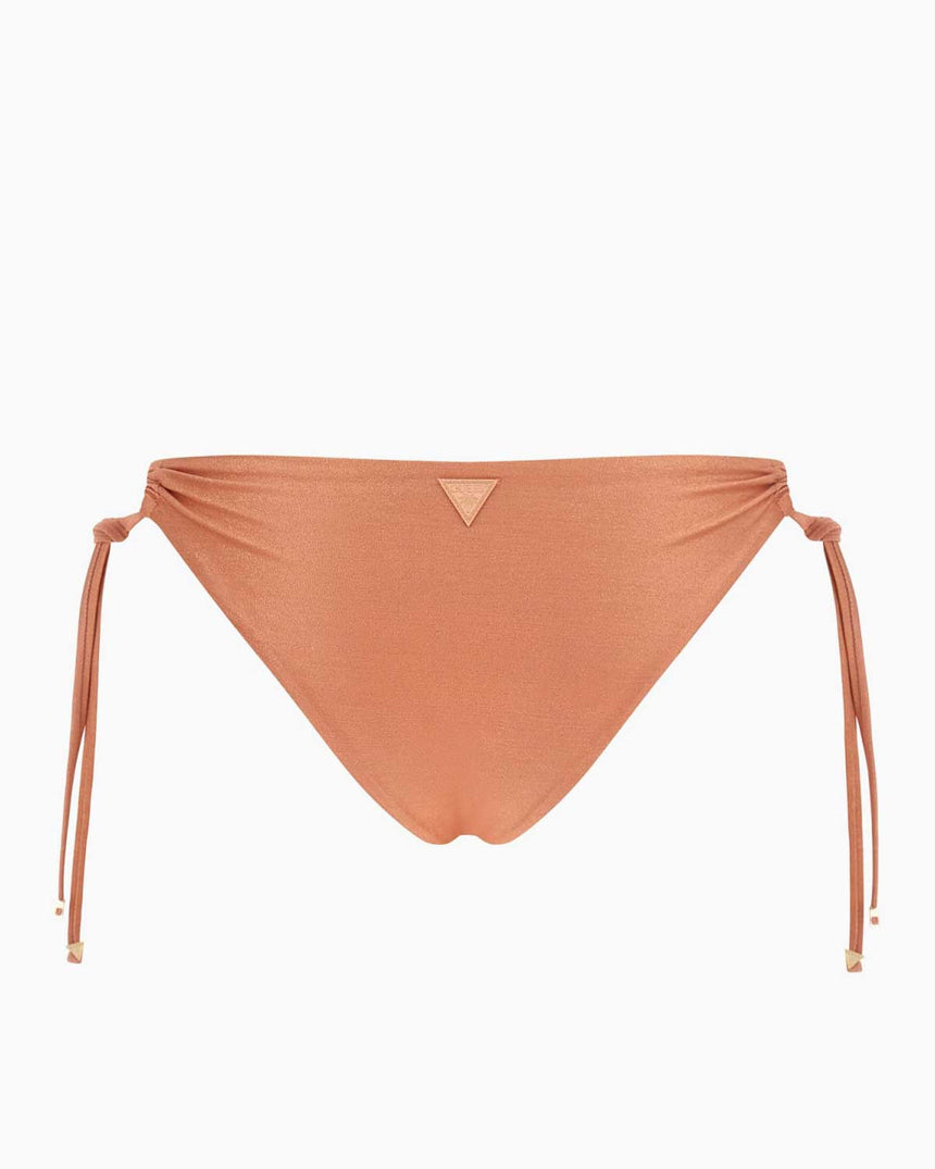 Guess String Brief Logolu Bikini Altı Apricot Ice