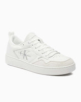 Calvin Klein Basket Cupsole Erkek Sneakers Triple Bright White
