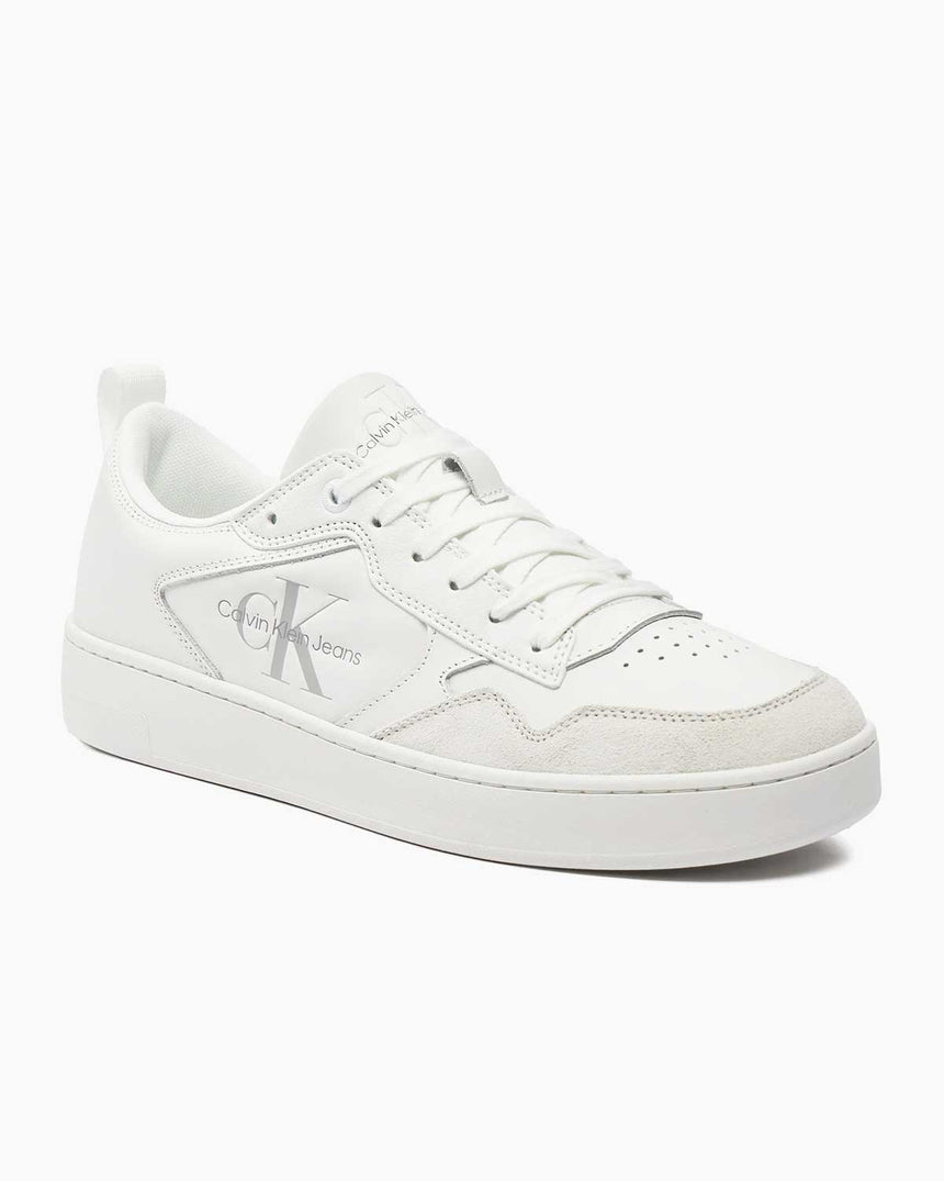 Calvin Klein Basket Cupsole Erkek Sneakers Triple Bright White