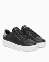 Tommy Hilfiger Seren Platform Tabanlı Kadın Sneaker Black/Silver