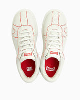 Camper Twins İp Desenli Deri Sneakers Beyaz