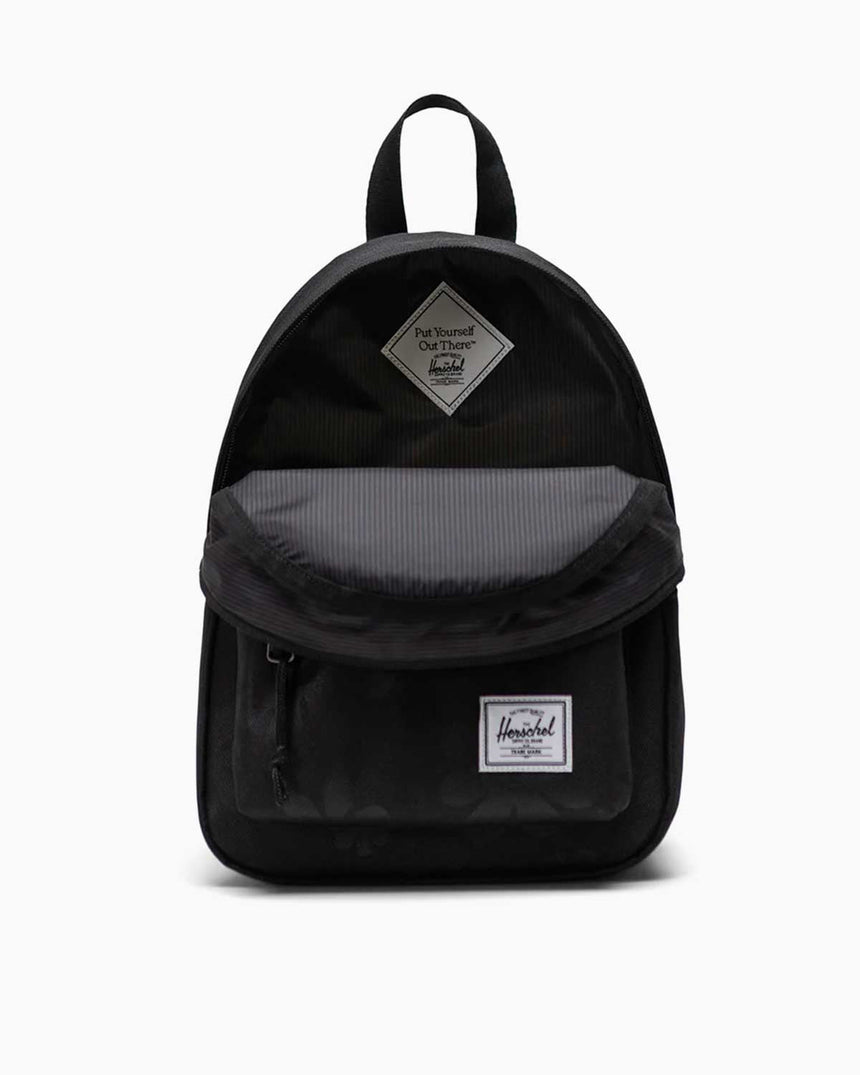 Herschel Classic Mini Sırt Çantası Black Floral Sun