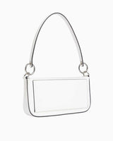 Calvin Klein Sculpted Shoulder Pouch Omuz Çantası White/Silver Logo