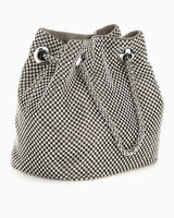 Guess Zalina Pouch Taşlı Omuz Çantası Silver