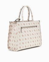 Guess Silia 2 Kadın El Çantası Vanilla Logo