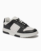 Tommy Hilfiger Brooklyn Leather Low Top Sneakers Black/Ecru