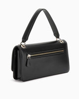 Guess Eco Evanie Handle Flap Zincir Detaylı Omuz Çantası Black
