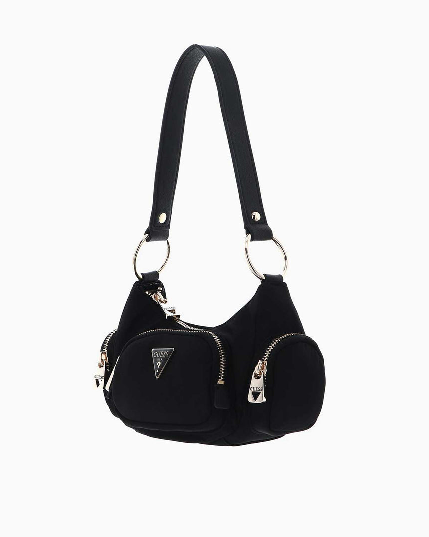 Guess Eco GEmma Mini Omuz Çantası Black