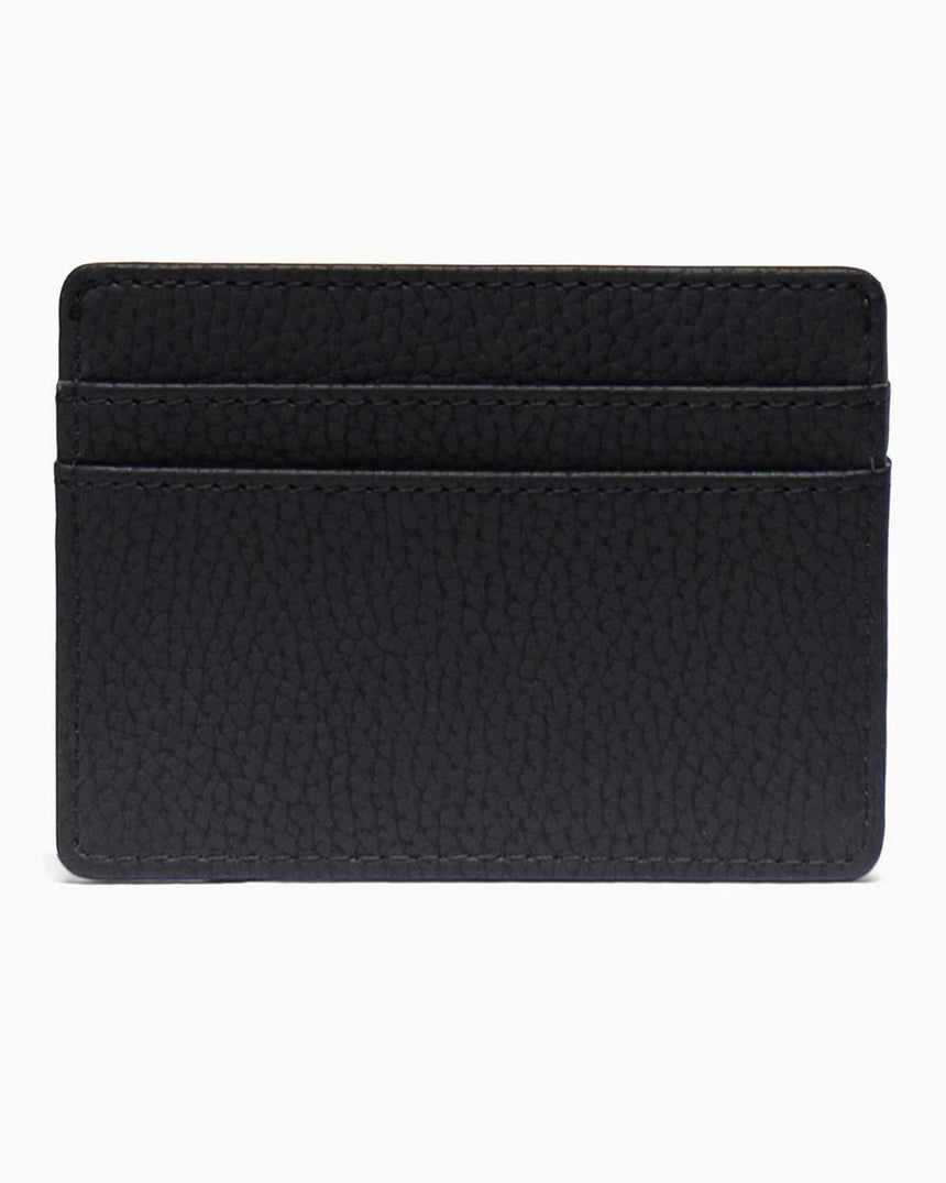 Herschel Charlie Cardholder Vegan Leather Kartlık Black