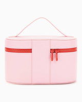 Guess Satchel Tote Logolu Makyaj Çantası Pink Multi