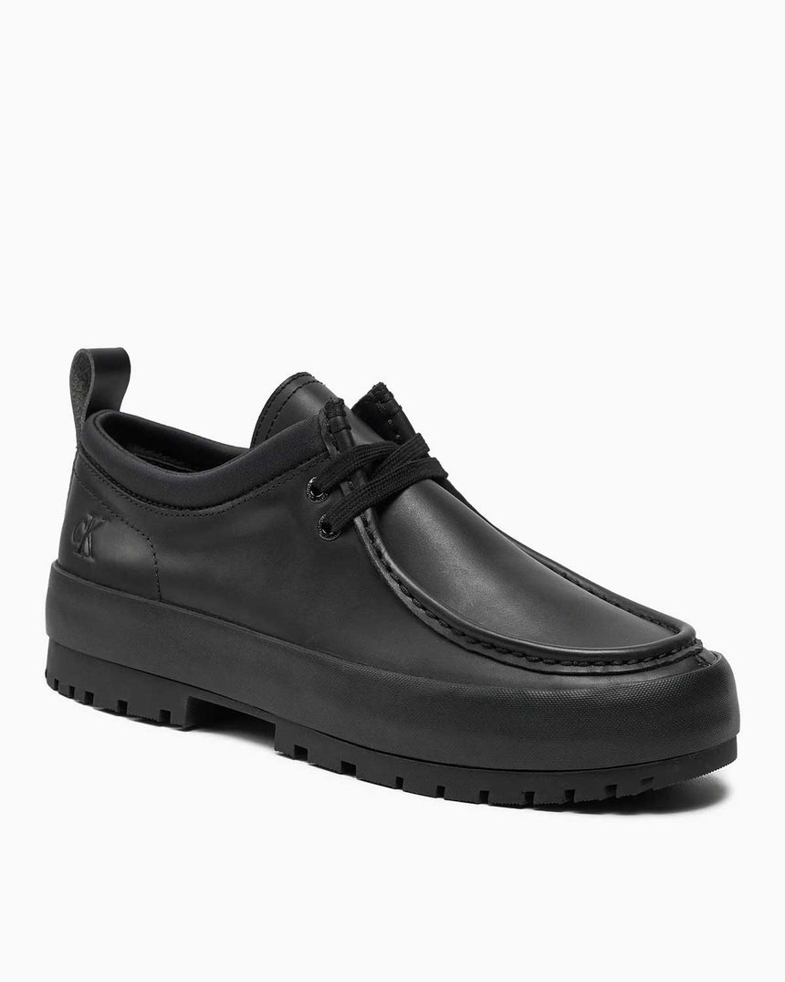 Calvin Klein Lugged Dress Shoes Ayakkabı Triple Black