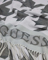 Guess Salzburg Erkek Şal Black / White