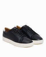 Calvin Klein Lastik Bağcıklı Yama Topuklu Erkek Sneaker Black/Marshmallow