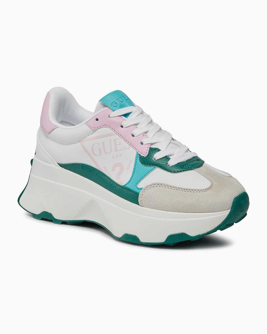 Guess Logolu Kalın Tabanlı Sneaker