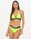 Calvin Klein Swim Tops Triangle Bikini Üstü Green