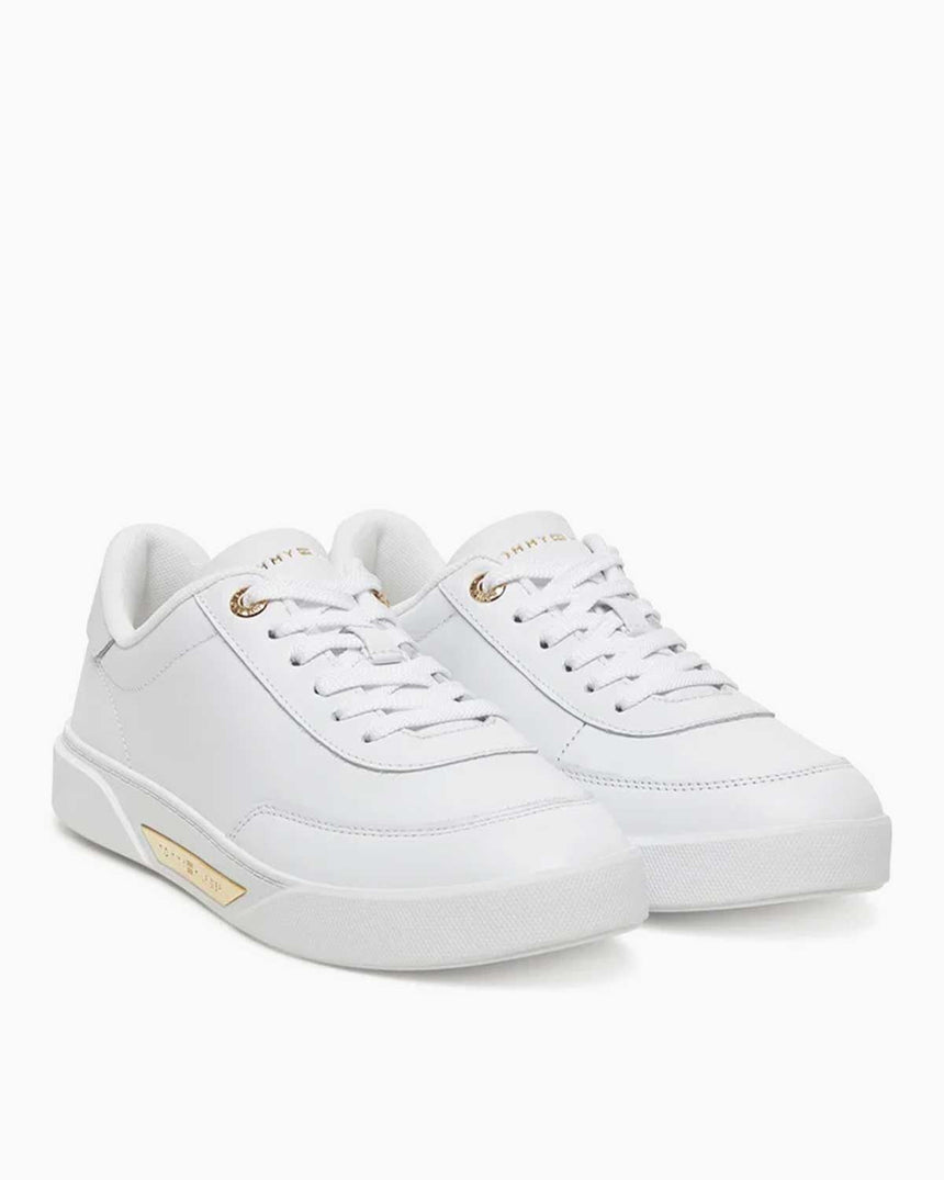 Tommy Hlifiger Carmen LX Şık Kort Kadın Sneaker White