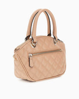 Guess Giully Mini Satchel El Çantası Beige