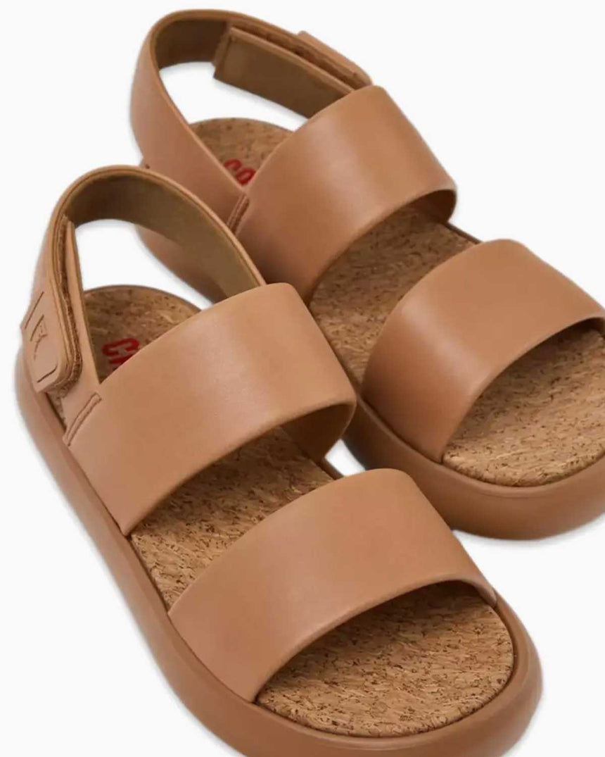 Camper Pelotas Flota Sandalet Bej