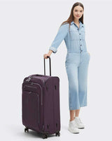 Kipling New Youri Spin L Büyük Boy Valiz ULTIMATE PLUM