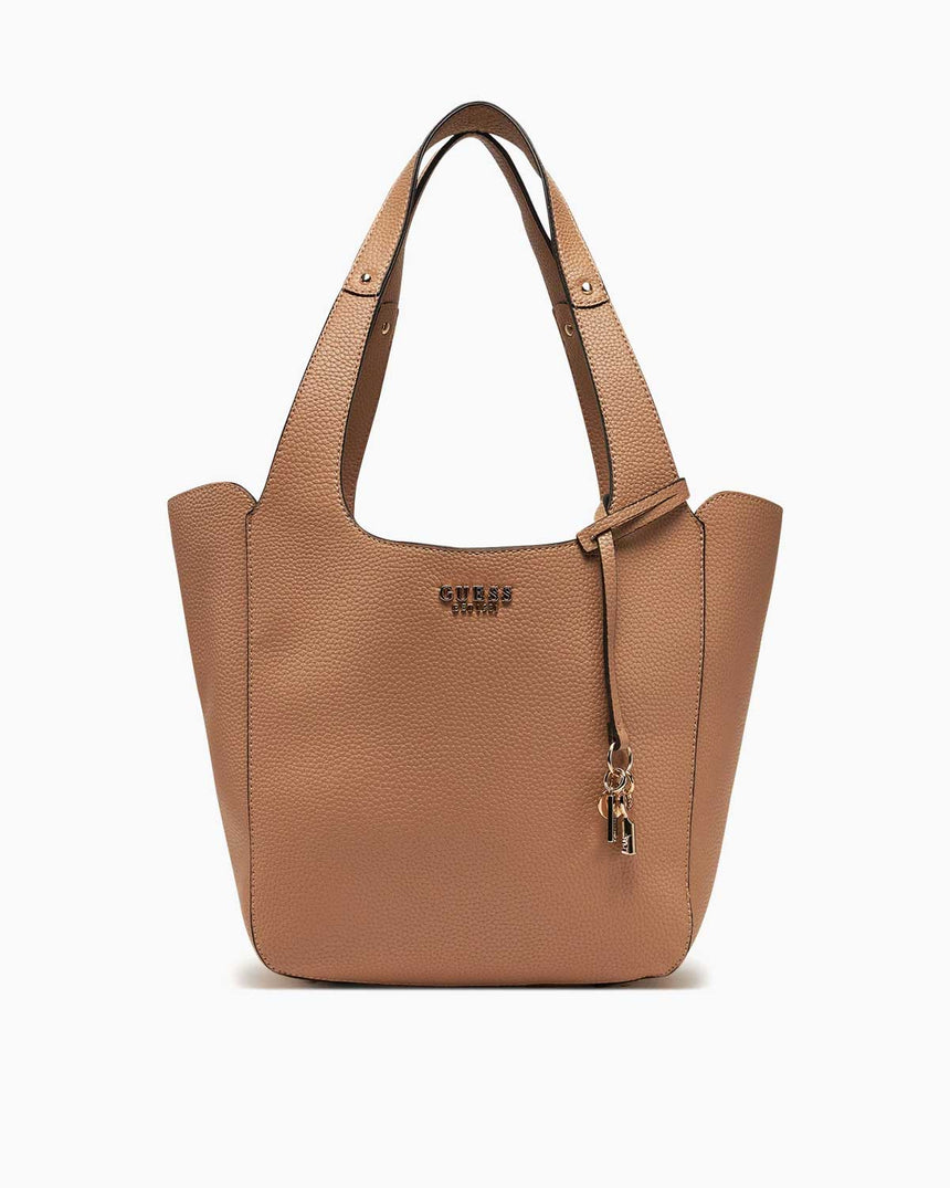 Guess Helina Tote Omuz Çantası Beige